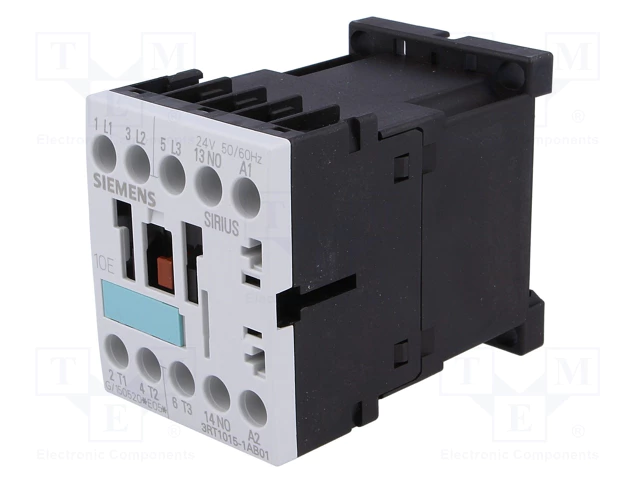 3RT1015-1AB01 Contactor mini 3kW 7A 24VAC