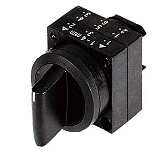 3SB3000-2DA11 Selector 1-0-2 NEGRO pvc