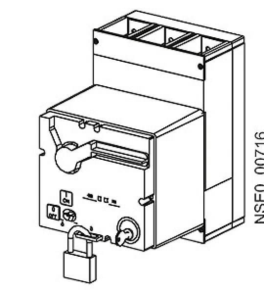 3VL9300-3MN00 Motor 3VL160/250 110-127 AC/DC