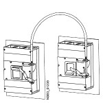 3VL9300-8LA00 Enclav.mutuo cable 3VL160/250