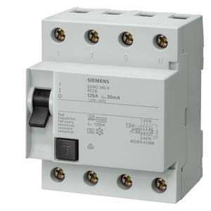 5SM3645-0 Diferencial 125/4/300mA 400V AC accesoriable