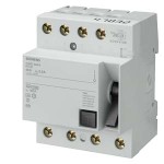 5SM3748-6 Diferencial 100/4/500mA Tipo AC 400VAC PULSANTES