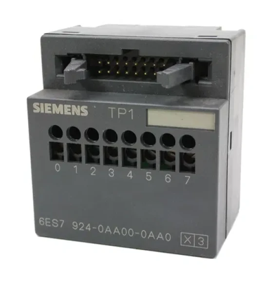 6ES7924-0CD00-0AB0 Mod.conexión TPR,relé entrada 24VDC, salidas 8NA