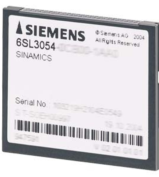 6SL3054-0FC00-1BA0 CompactFlash sin ampliación licencia V5.2 p/S120