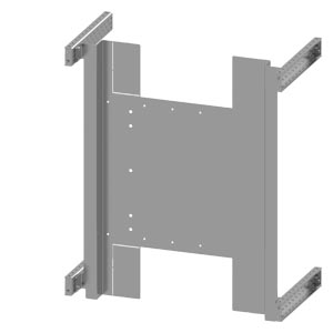 8PQ6000-1BA25 Juego mont.4x3VL160 3P VERTICAL