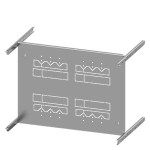 8PQ6000-2BA88 Placa 3VL4 400A 3/4P Vert.H400