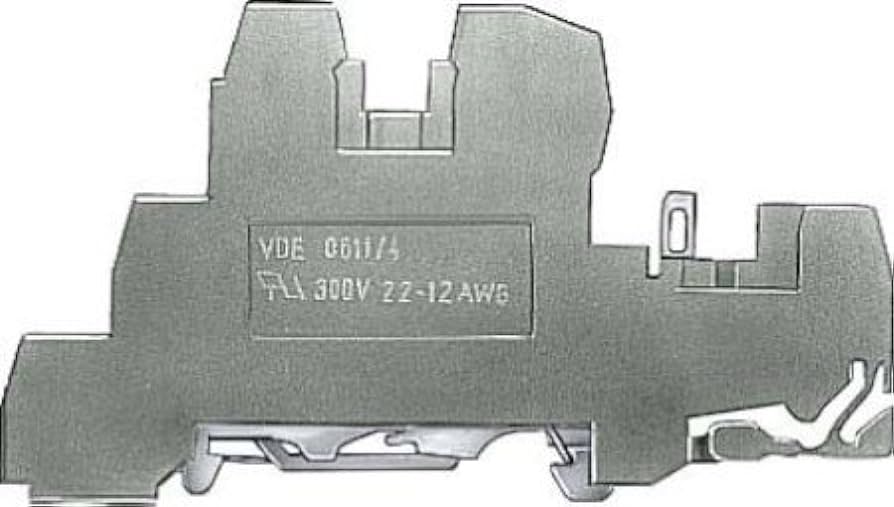 8WA1011-3JF20 Borna tres pisos 2,5mm GRIS