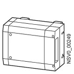 BVP:034272 BD01-AK1X/F Caja derivación vacia 4módulos