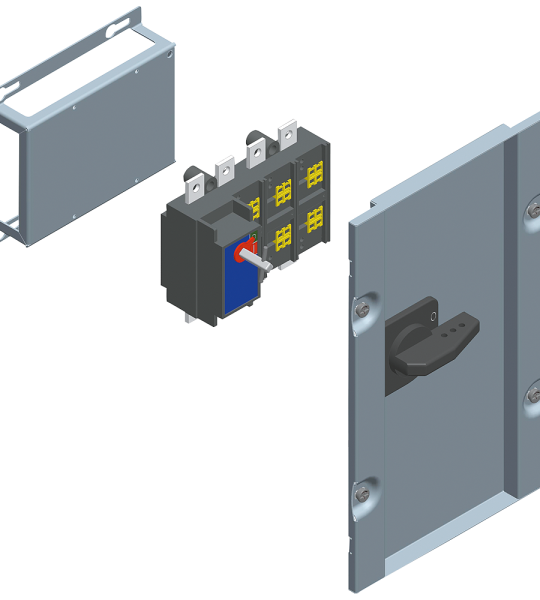 8GK6401-4KK10 Soporte 3VL160X Vert.B900 H400