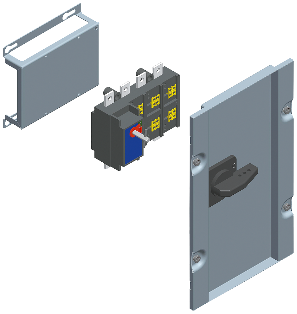 8GK6401-4KK10 Soporte 3VL160X Vert.B900 H400