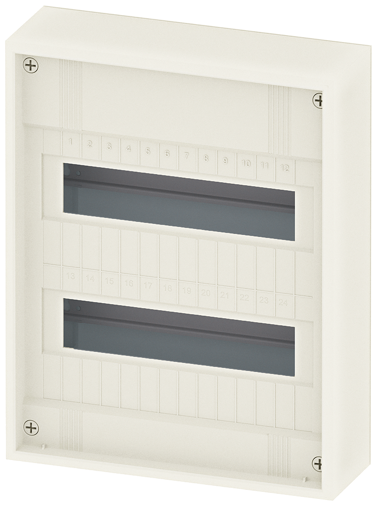 8GB5024-0KM SIMBOX XL, montaje en superficie, sin puerta, 2 hileras, 2 × 12 mód. (14 móds.) 