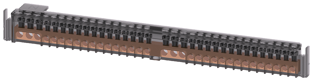 8GB5010-5KM Regleta de bornes de tornillo N, N = 6 × 16 mm² y 28 × 10 mm²