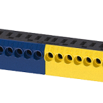8GB5016-5KM Regleta de bornes enchufables N/PE, N = 3 × 25 mm² y 14 × 4 mm², PE = 