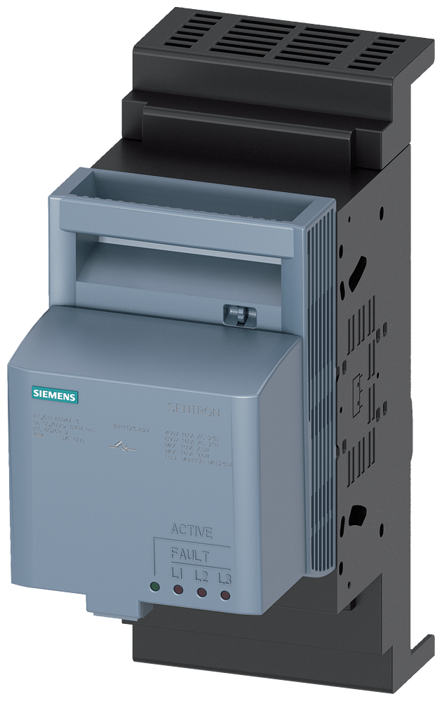 3NP1123-1JB22 SENTRON, interruptor-seccionador-fusible 3NP1, de 3 polos, NH000, 160 A