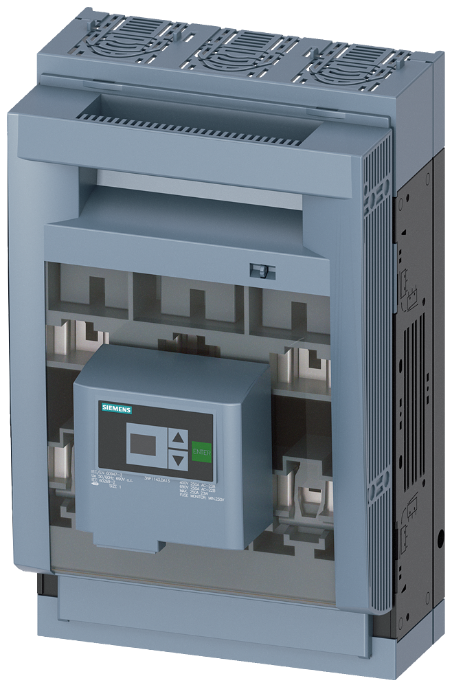 3NP1143-1DA13 SENTRON, interruptor-seccionador-fusible 3NP1, de 3 polos, NH1, 250 A