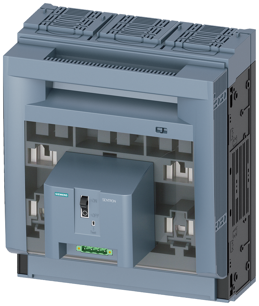 3NP1163-1DA21 SENTRON, interruptor-seccionador-fusible 3NP1, de 3 polos, NH3, 630 A