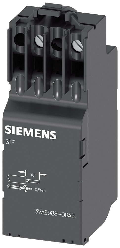 3VA9988-0BA22 Disparador de apertura flexible, 110-127 V AC 50/60 Hz, accesorio