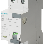 5SV3312-6KK12 Interruptor diferencial, de 2 polos, tipo A, In: 25 A, 30 mA, Un AC: 230 V, SIGR