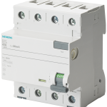 5SV3656-6 Interruptor diferencial, de 4 polos, tipo A, In: 63 A, 300 mA, Un AC: 500 V