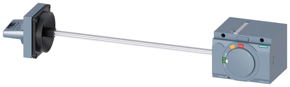 3VA9267-0PK13 Accionamiento giratorio de pared lateral, estándar, IEC IP65, kit de iluminación