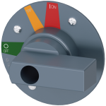 3VA9487-0GC01 Maneta adicional para mando giratorio para montaje en puerta estándar, accesorio