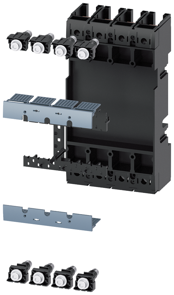 3VA9124-0KP00 Unidad enchufable para 3VA2 100/160/250 4polos