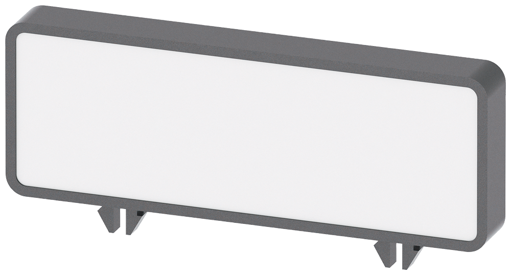 3VA9087-0SX10 Plaquita de inscripción para marco de protección, accesorio para: todos los marc