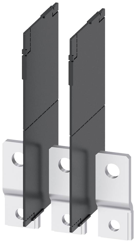 3VA9263-0QB00 Alargador de conexiones por el frente, 3 unidades, accesorio para: 3VA2 100/160/