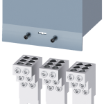 3VA9223-0JF60 Borne para conductor redondo, 6 cables, 3 unidades, accesorio para: 3VA2 100/160