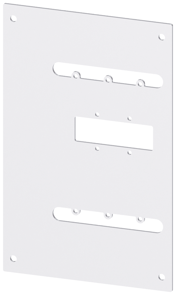 3VA9268-0VK20 Enclavamiento posterior para montaje de placa, accesorio para: 3VA2 100/160/250