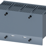 3VA9221-0WF40 Tapa cubrebornes alargada de 4 polos, 1 unidad, accesorio para: 3VA2 100/160/250