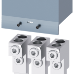 3VA9223-0JC22 Borne para conductor redondo, 2 cables, 3 unidades, accesorio para: 3VA2 100/160