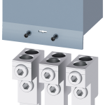 3VA9223-0JJ22 Borne para conductor redondo, 2 cables, 3 unidades, accesorio para: 3VA2 100/160