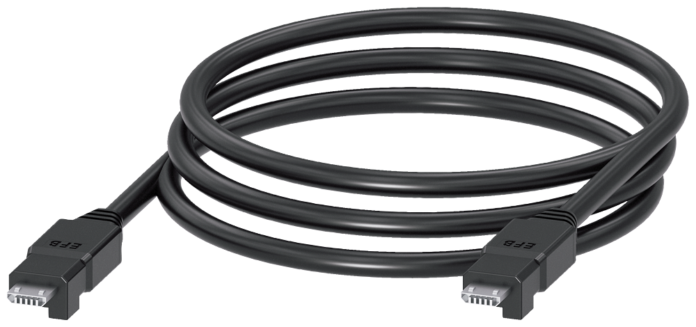 3VA9987-0UB10 Cable de conexión 1,5 m, accesorio para: EFB300-3VA