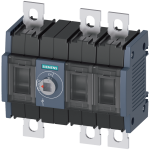 3KD3430-0NE20-0 Interruptor-seccionador 160 A, tam. 2, 3 polos, accionamiento frontal centr