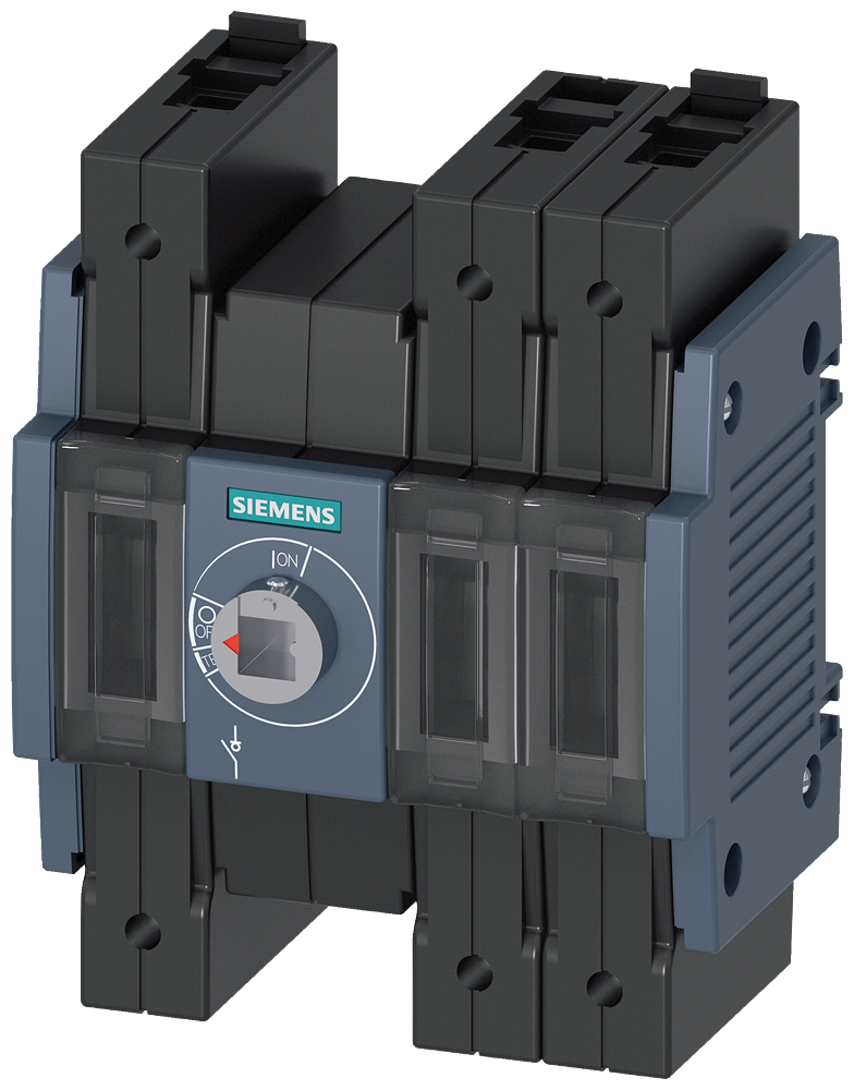 3KD2630-2ME20-0 Interruptor-seccionador 63 A, tam. 1, 3 polos, accionamiento frontal centra