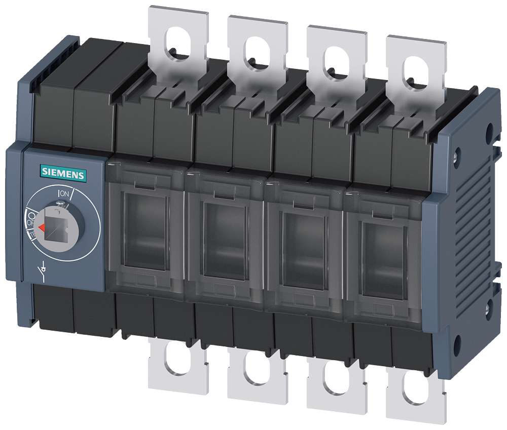 3KD3040-0NE10-0 Interruptor-seccionador 100 A, tam. 2, 4 polos, accionamiento frontal izqui