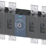 3KD5240-0RE20-0 Interruptor-seccionador 1250 A, Tam. 5, 4 polos, accionamiento frontal cent