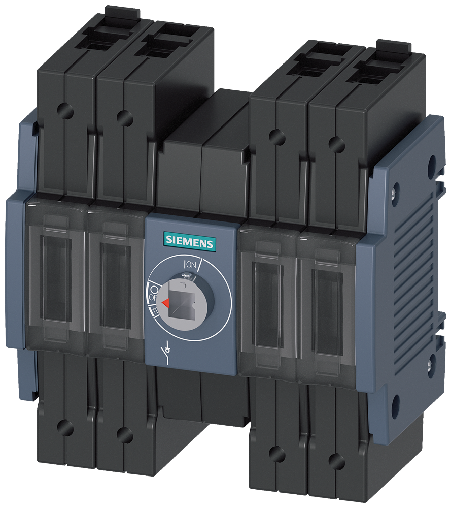3KD2640-2ME20-0 Interruptor-seccionador 63 A, tam. 1, 4 polos, accionamiento frontal centra