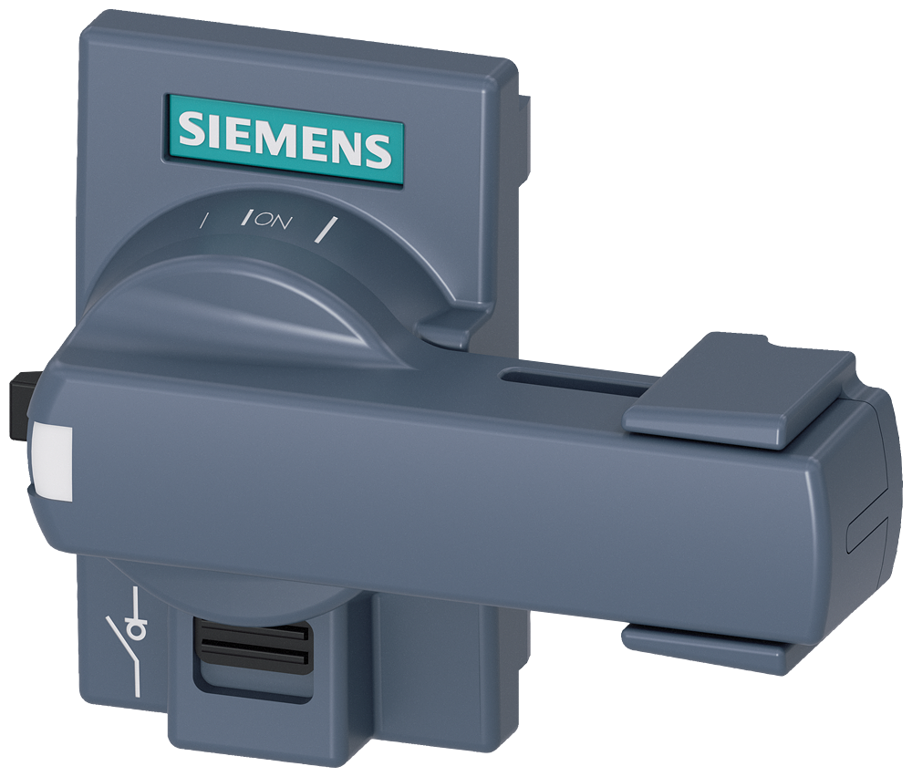 3KD9101-0 Accesorios para 3KD tam. 1, accionamiento directo, gris, versión plana, bloqueab