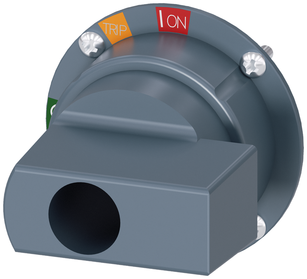 3VA9287-0GC01 Maneta adicional para mando giratorio para montaje en puerta estándar, accesorio