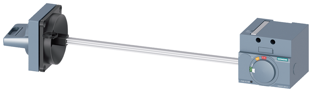 3VA9157-0PK13 Accionamiento giratorio de pared lateral, estándar, IEC IP65, kit de iluminación
