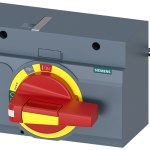 3VA9467-0EK17 Accionamiento giratorio frontal, parada de emergencia, IEC IP30/40, kit de ilumi