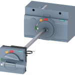 3VA9467-0FK23 Mando giratorio para montaje en puerta, estándar, IEC IP65, con enclavamiento de