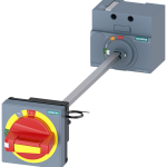3VA9157-0FK27 Mando giratorio para montaje en puerta, parada de emergencia, IEC IP65, con encl