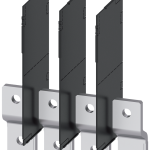 3VA9484-0QB00 Alargador de conexiones por el frente, 4 unidades, accesorio para: 3VA1 400/630 