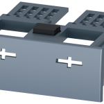 3VA9111-0WD20 Tapa cubrebornes de 2 polos, 1 unidad, accesorio para: 3VA1 160