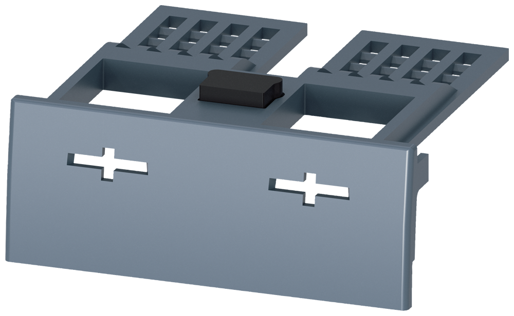 3VA9111-0WD20 Tapa cubrebornes de 2 polos, 1 unidad, accesorio para: 3VA1 160