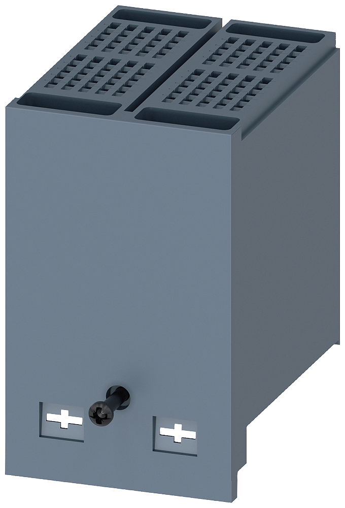 3VA9111-0WF20 Tapa cubrebornes alargada, de 2 polos, 1 unidad, accesorio para: 3VA1 160