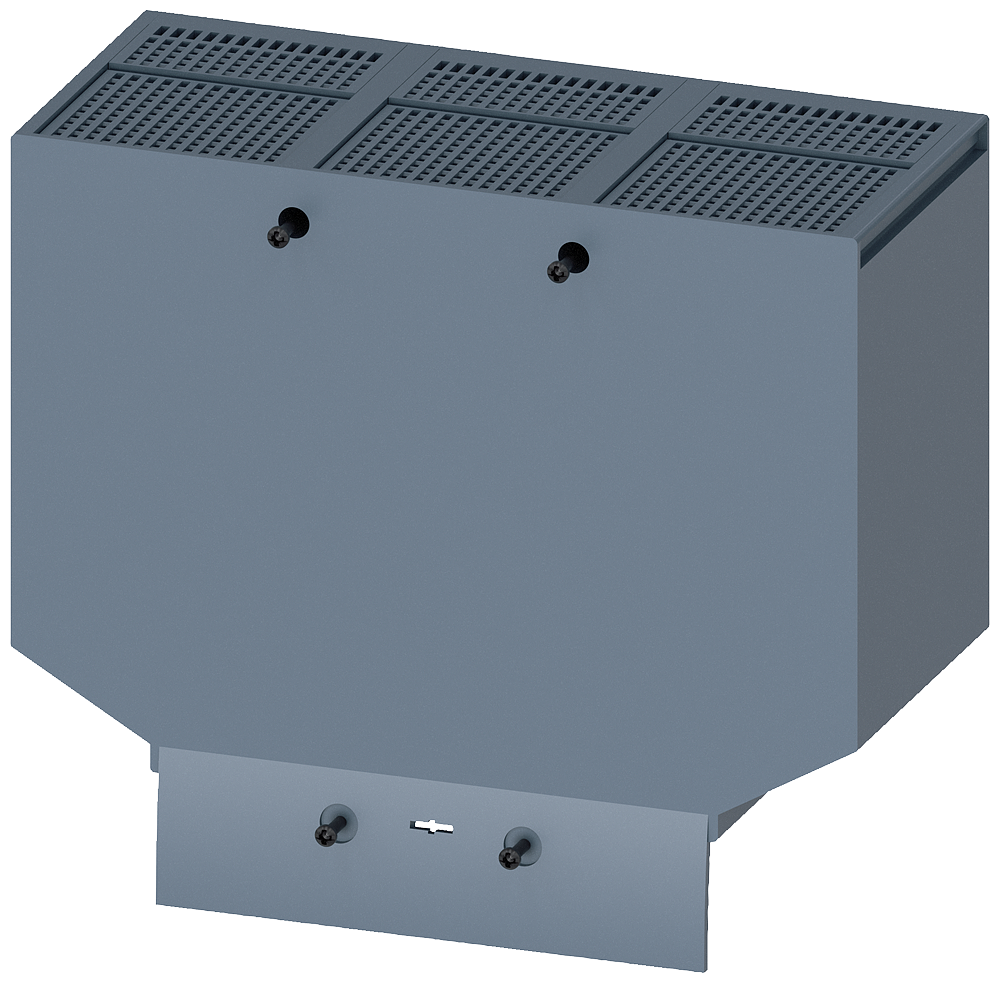 3VA9401-0WG30 Tapa cubrebornes ensanchada, de 3 polos, 1 unidad, accesorio para: 3VA1, 400/630